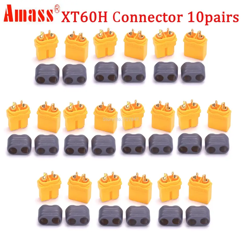 20Pcs(10 Pairs) High Quality Xt30 Xt30u Xt60 Xt60h Xt60l Xt60pw Xt90 Xt90s Connector Plug For Battery Quadcopter Multicopter 1