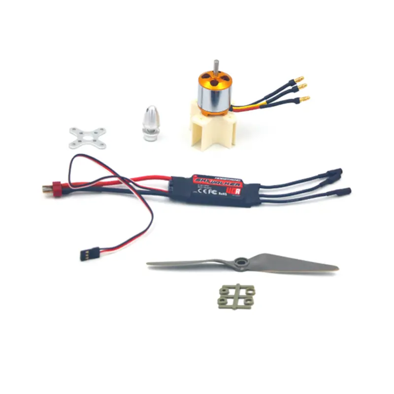 2217-2700Kv Brushless Motor+Hobbywing 40A Esc Power System Set For Rc Airplane Aircraft 1