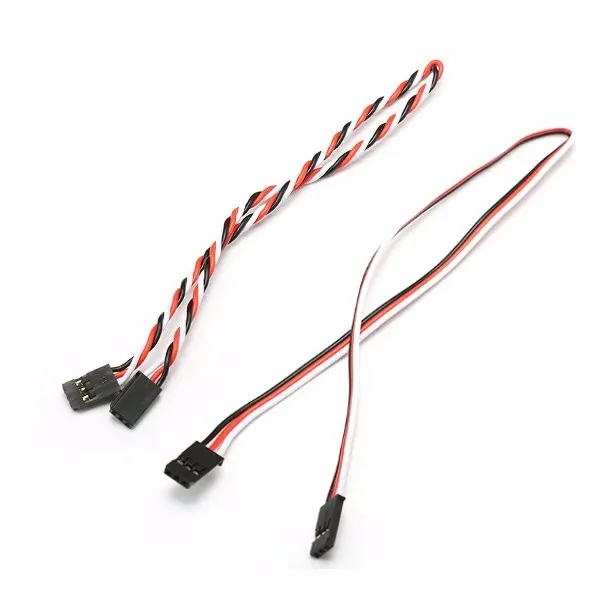 22Awg 60 Core 30Cm Male To Male Futaba Plug Servo Extension Wire Cable 1