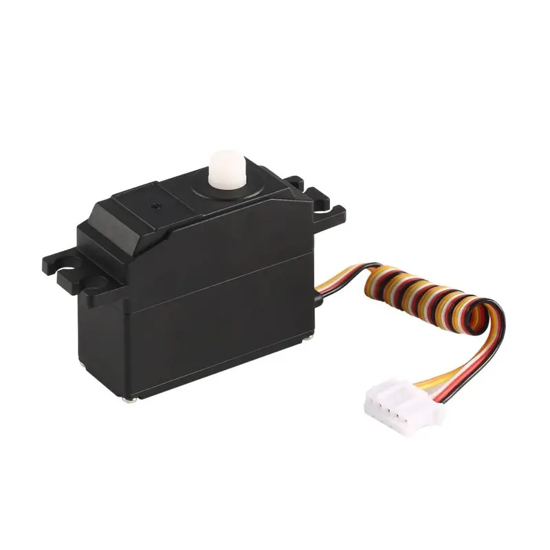 25G Plastic Servo Steering Gear Servo For 1/12 Wltoys 12428 12423 Rc Car Truck Model Steering Part Accessories Micro Rc Servo 1