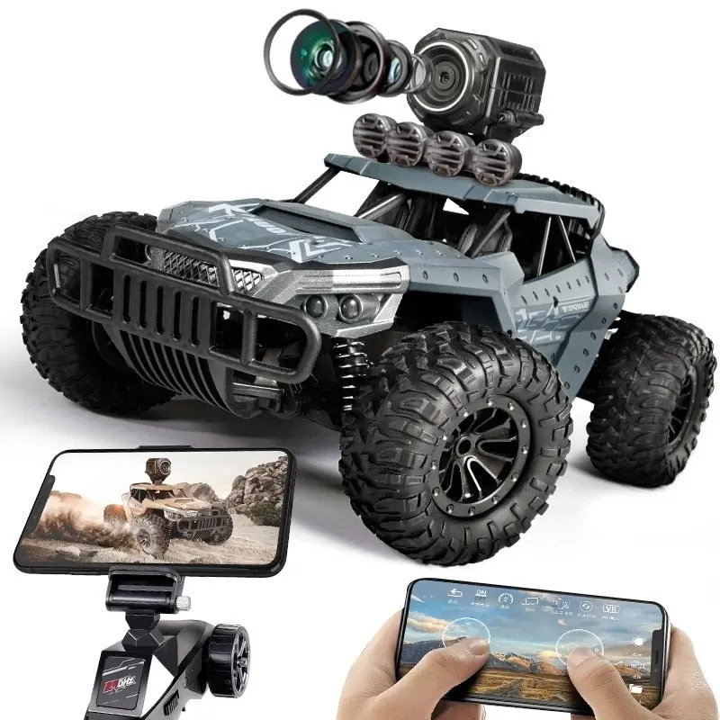 25Km/H Rc Remote Control Buggy Car With Wifi 720P Hd Camera Wireless Climbing Children Truck Toy Rc Drift Car Hq1803 1