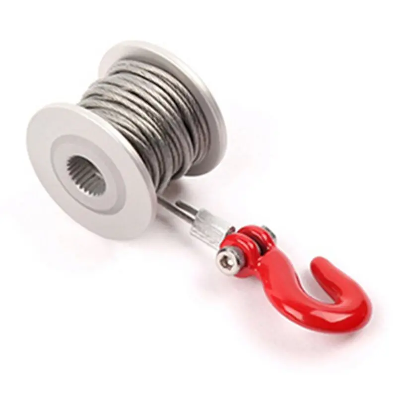 25T Steering Gear Servo Winch Wheel For 1/10 Rc Crawler Car Trx4 Rc4wd D90 D110 Axial Scx10 90046 1