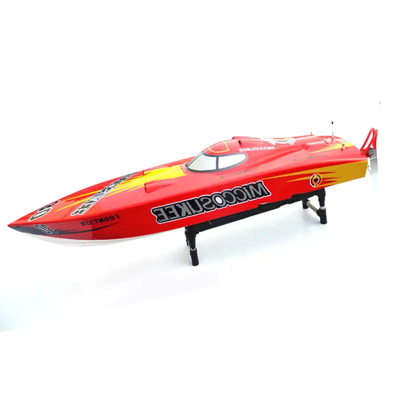 26I Pe 2.4G 118Cm Frp 15Kg Servo 30C C Motor Waterproof Oil Electric Power Rc Boat High Speed 85Km/H 1