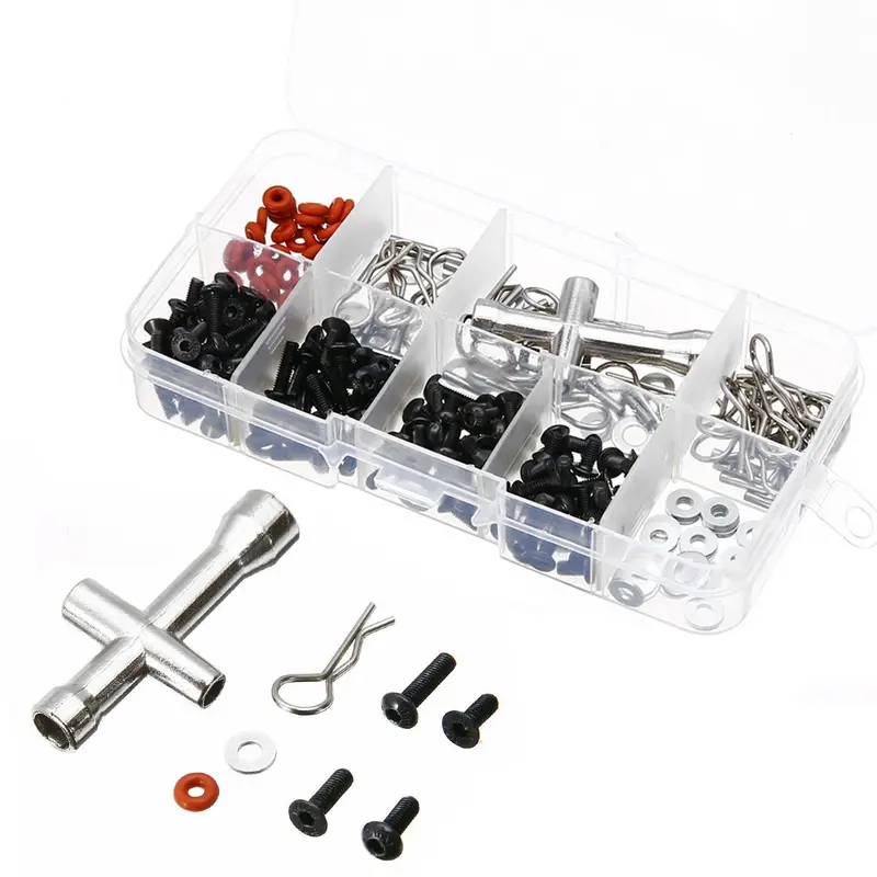 270 In 1 Special Repair Tool & Screws Box Set For 1/10 Hsp Rc Car Diy 1