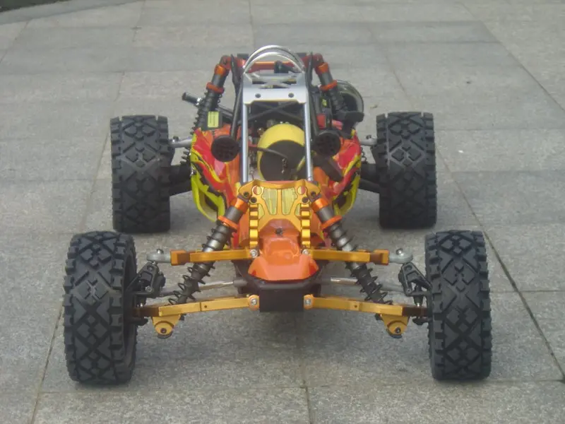 29Cc Metal Head Baja+ Front 4Pc Alloy Arm 1