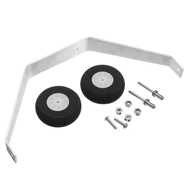 2Mm Aluminum Landing Gear Set For 25-40 Class Electric Rc Airplane 1