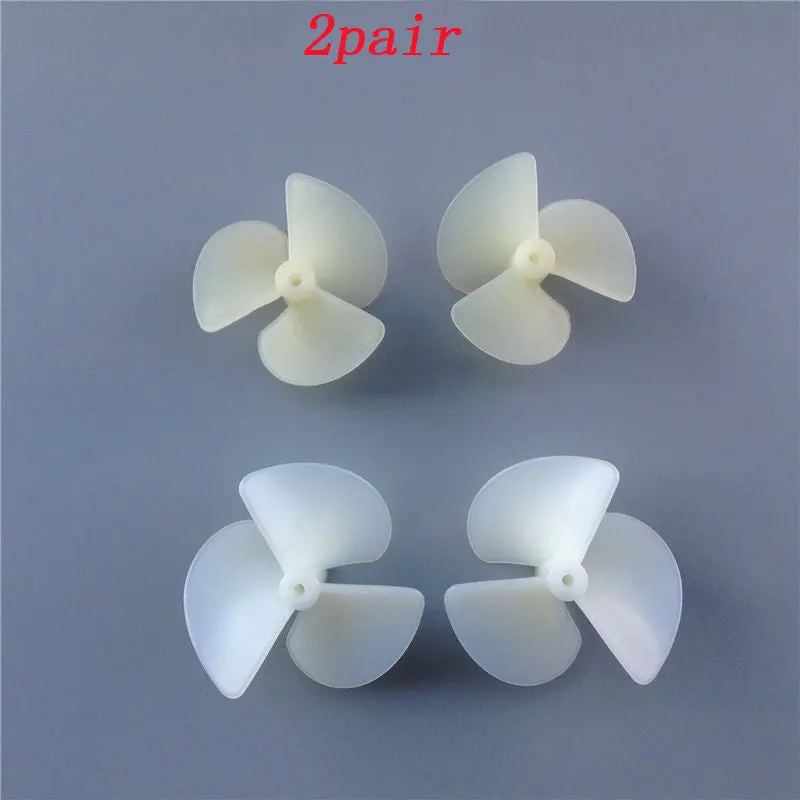 2Pair 3-Blades Cw Ccw Propellers Dia 28/36Mm/42Mm Full Immersion Paddle Aperture 2Mm For Rc Bait Boat Diy Technology Racing Ship 1