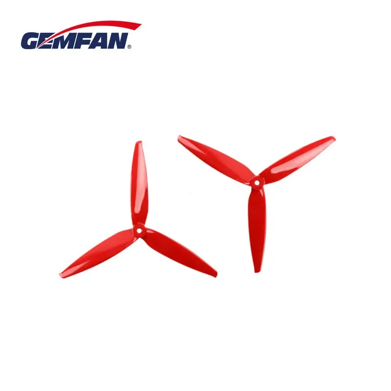 2Pairs 4Pcs Gemfan Flash 7040 7 Inch 3-Blade Propeller Cw & Ccw For Rc Fpv Racing Drone Spare Parts 1