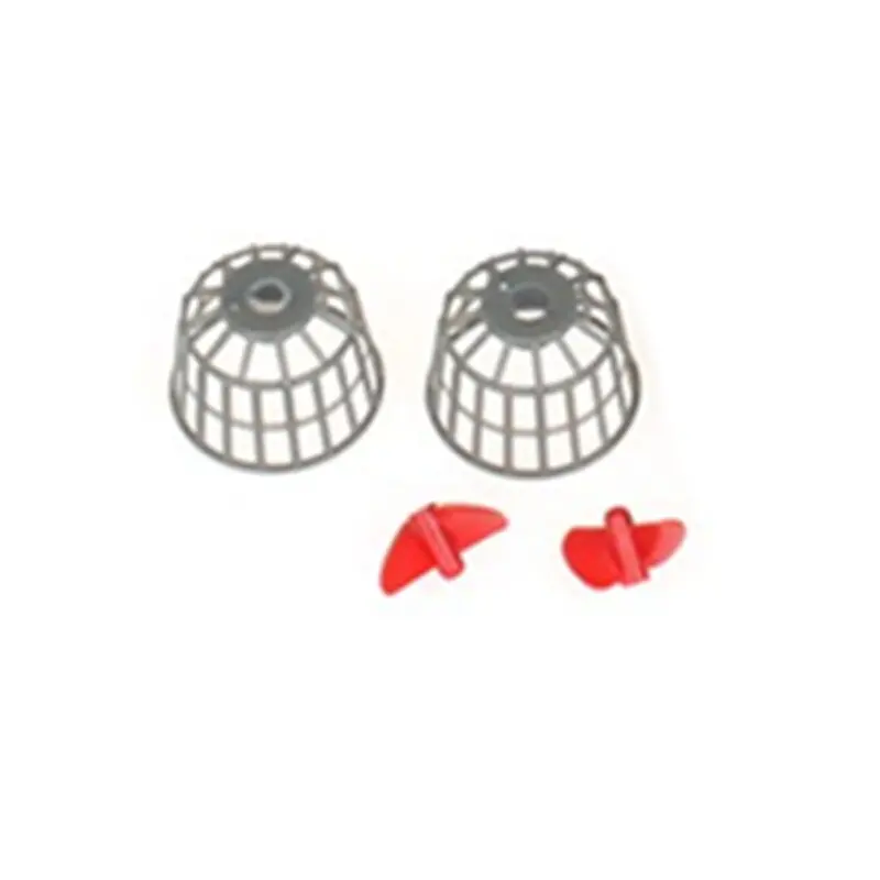 2Pairs Fishing Boat Propeller+Propeller Protective Rc Bait Fishing Boat Weed Control Cover Remote Fish Finder Boat 1