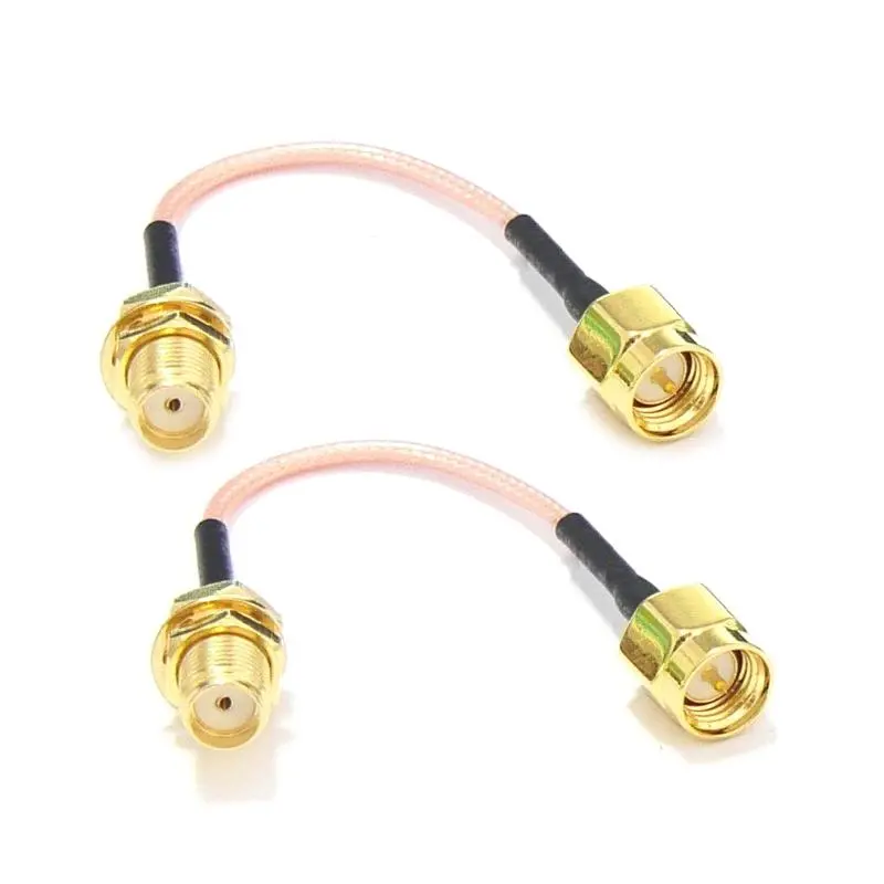 2Pcs 120Mm Low Loss Antenna Extension Cord Wire Fixed Base Sma For Rc Drone 1