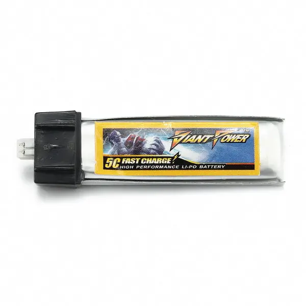 2Pcs 180Mah 3.7V 1S 50C Lipo Battery For E-Flite Blade Nano Cpx Inductrix Tiny Whoop Rc Quadcopter 1