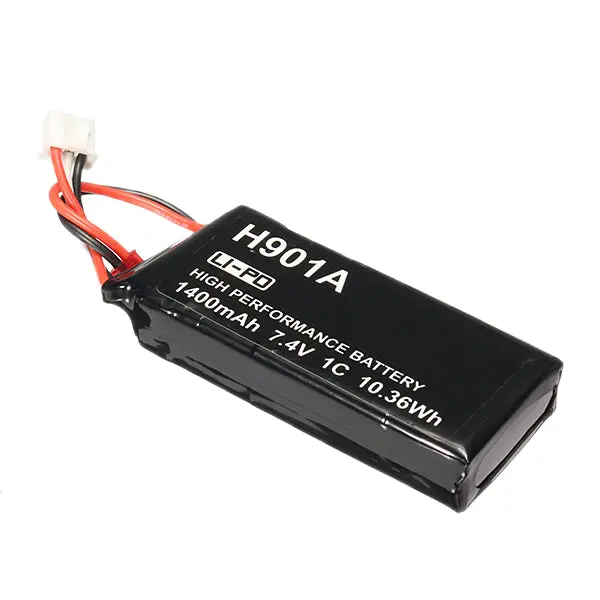 2Pcs 7.4V 1400Mah Lipo Transmitter Battery For Hubsan X4 H501s H502s H109s H901a H906a Transmitter 2