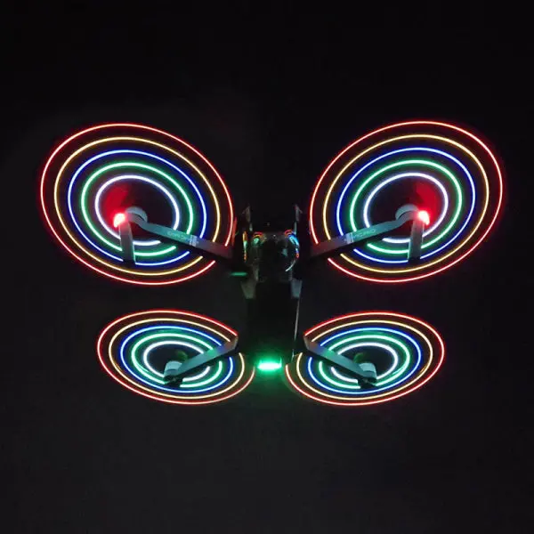 2Pcs 8311 Low-Noise Quick-Release Led Flash Propellers For Dji Mavic Pro / Platinum 1