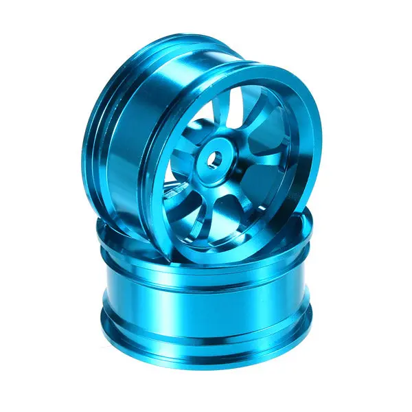 2Pcs A-Alloy Rims For 1/18 Upgrade Wltoys A959-B A979-B A959 A969 A979 K929 1/10 Rc Cars 1