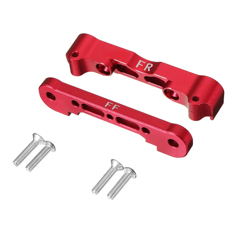 2Pcs Front Lower Suspension Mount Set For Arrma 1/8 Kraton / Typhon / Talion / Senton Rc Car Parts 2