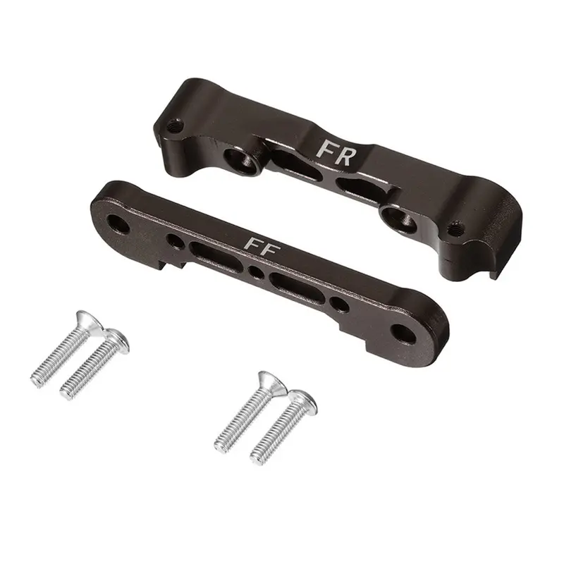 2Pcs Front Lower Suspension Mount Set For Arrma 1/8 Kraton / Typhon / Talion / Senton Rc Car Parts 4