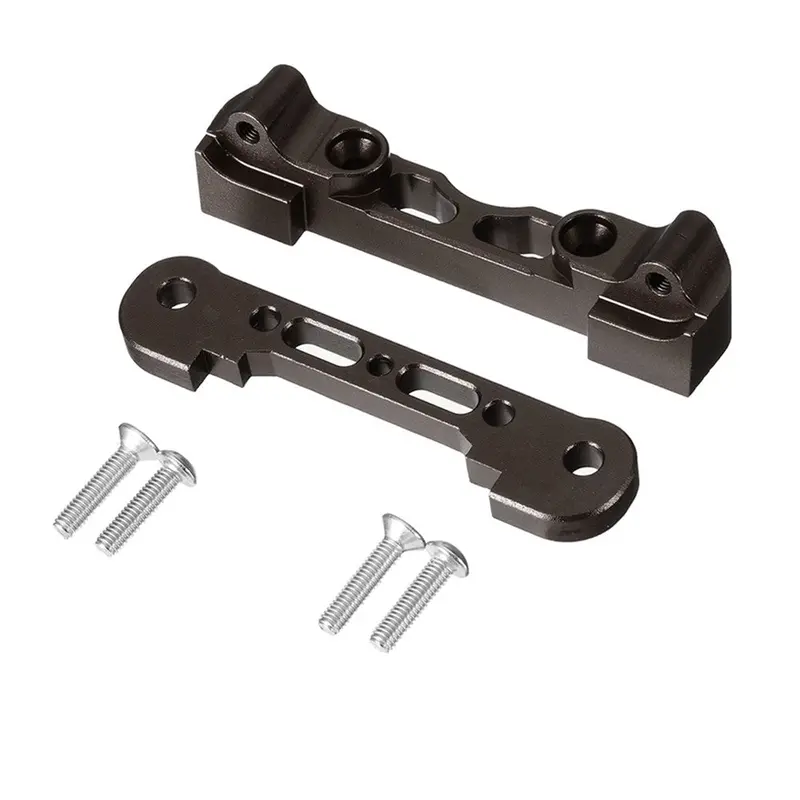 2Pcs Front Lower Suspension Mount Set For Arrma 1/8 Kraton / Typhon / Talion / Senton Rc Car Parts 5