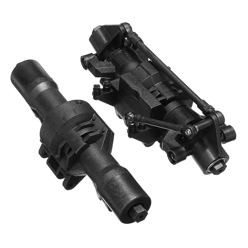 2Pcs Front Rear Bridge Axle For Hb Toys Zp1001 1/10 Rc Vehicles Spare Parts 1