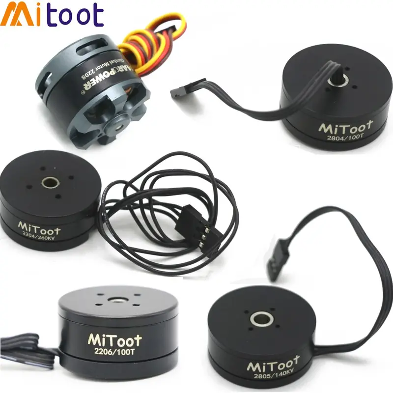 2Pcs/Lot Brushless Gimbal Motor 2204 260Kv / 2804 100Kv / 2805 140Kv For Gopro Cnc Digital Camera Mount Fpv 1