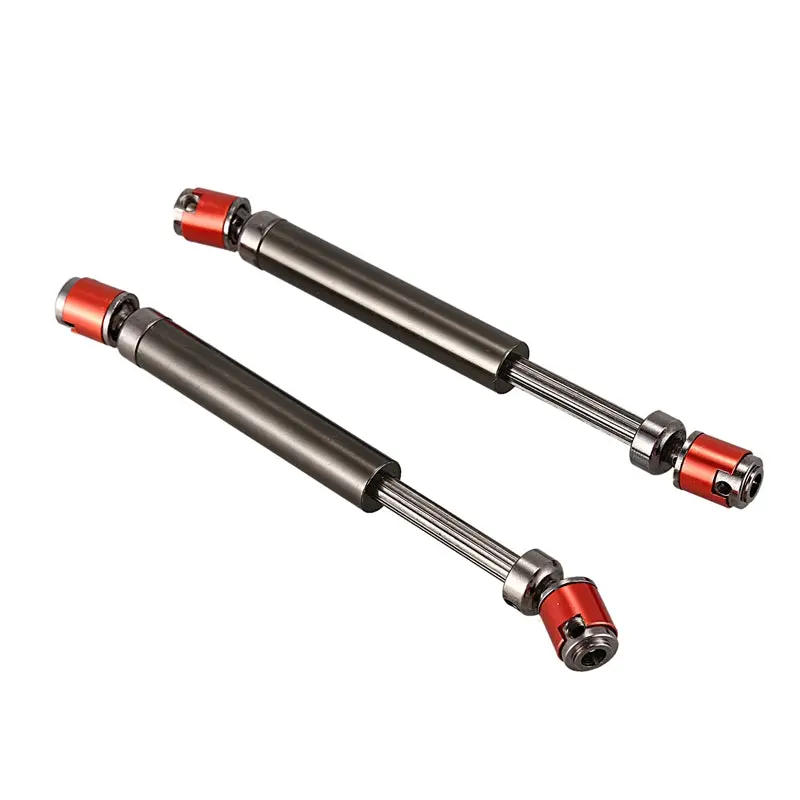2Pcs Metal Cvd Drive Shaft 110-140Mm For 1/10 Rc Rock Crawler Axial Scx10 90046 1