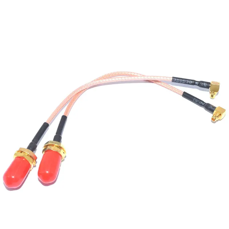 2Pcs Mmcx To Sma Male Adapter Cable Conversion Wire 10Cm For Fpv Transmitter Vtx / Receiver Vrx Antenna 1