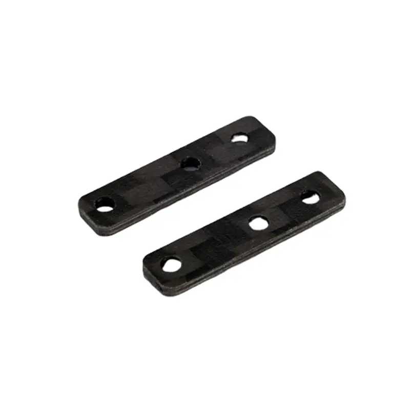 2Pcs Omphobby M2 Rc Helicopter Parts Carbon Fiber Strength Main Frame Front Board 1