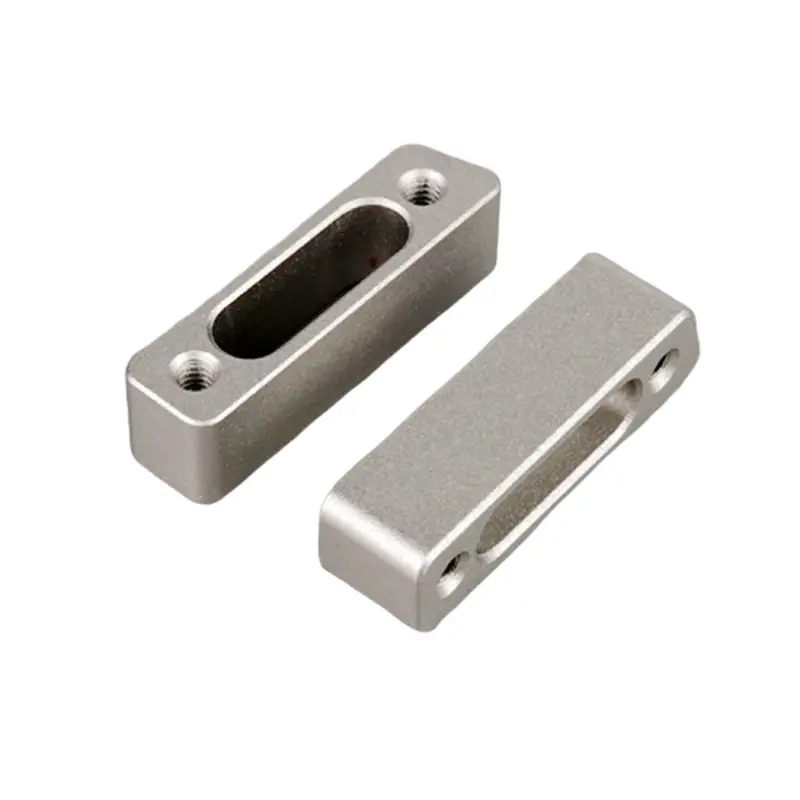 2Pcs Omphobby M2 Rc Helicopter Parts Metal Main Frame Broaden Mount 1