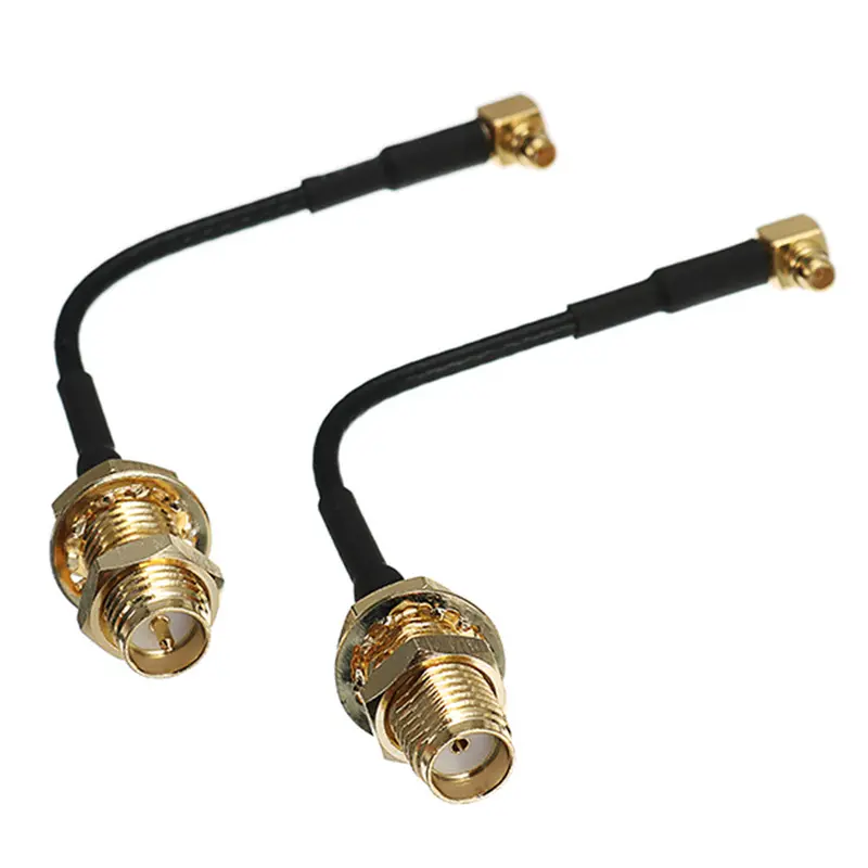 2Pcs Pandarc Mmcx To Sma/Rp-Sma Female Adapter Connector Cable 70Mm For Pandarc Vt5804/Flytower 1