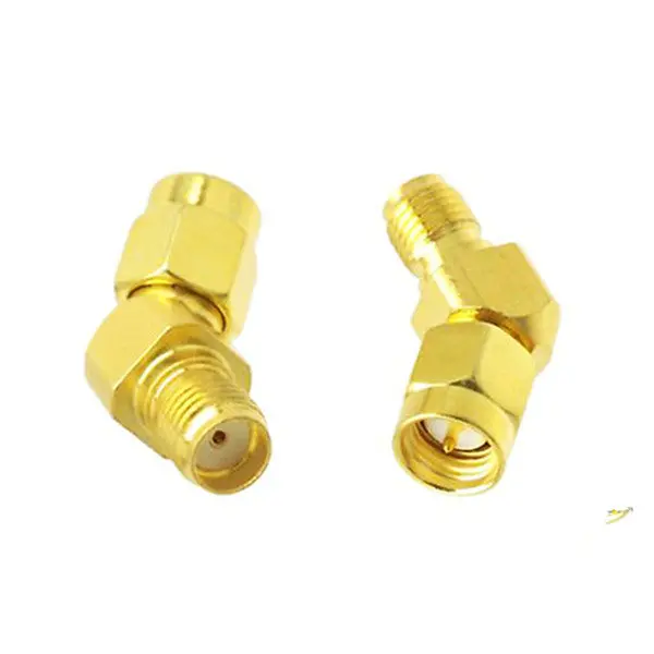 2Pcs Rjx 45/135 Degree Sma Male To Sma Female Antenna Adpater Connector For Fpv Goggle 1