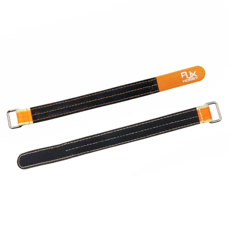 2Pcs Rjxhobby 150-400Mm Non Slip Silicone Metal Buckle Colorful Battery Straps 1