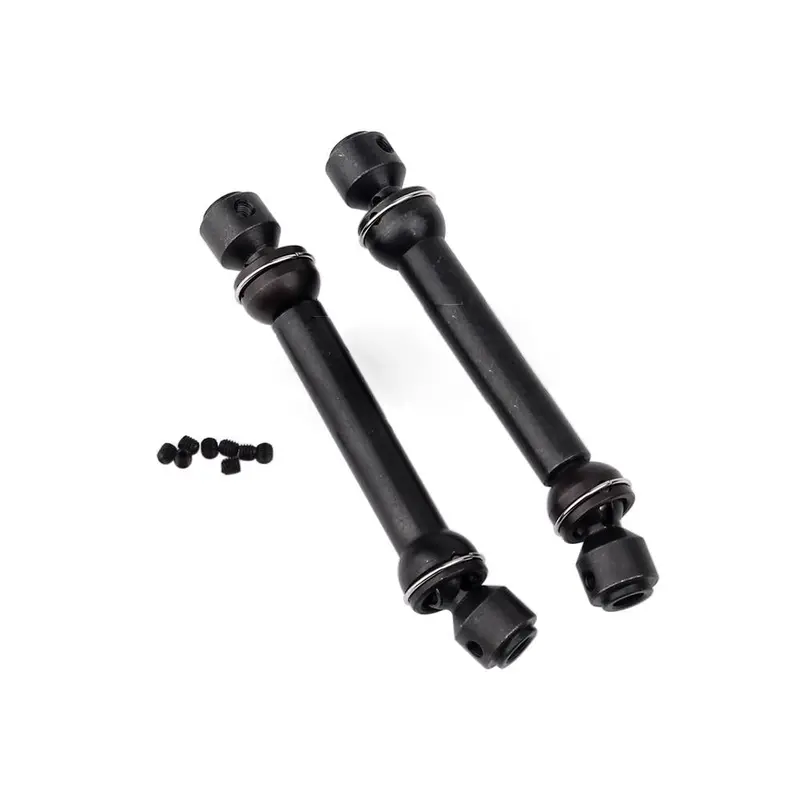 2Pcs Stainless Steel Drive Shaft Drive Axle Rc Crawlers Car 88-113Mm 112-152Mm For Axial Scx10 Rc4wd 1