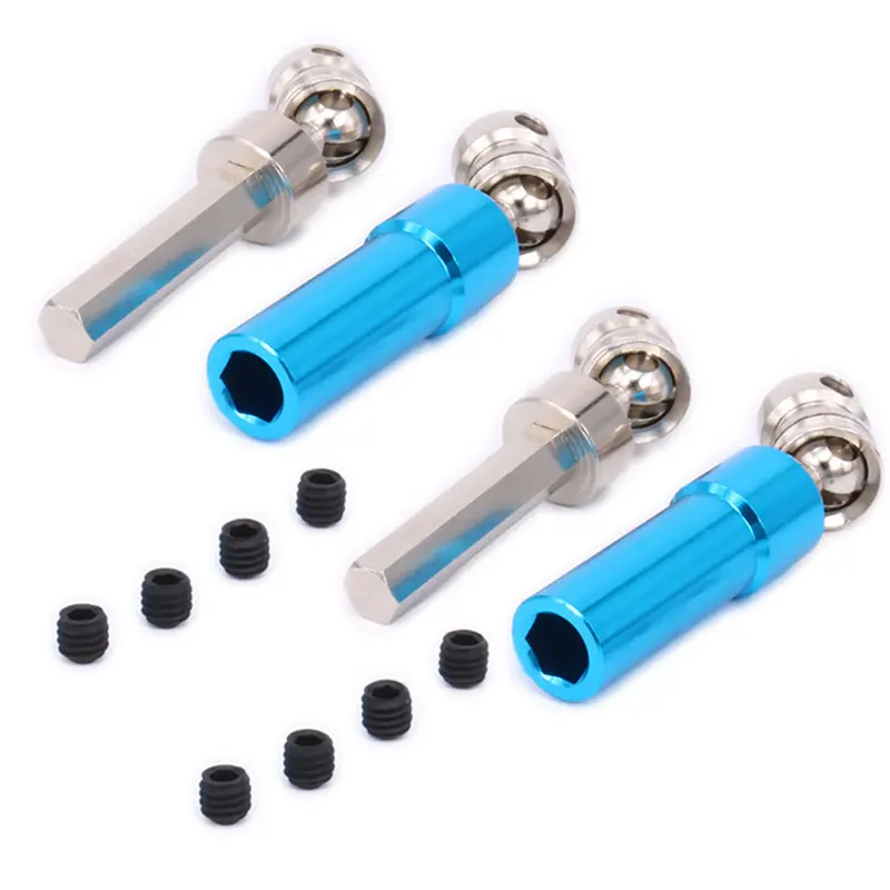 2Pcs Steel Metal Rear Drive Shaft For Wltoys 1/12 12428 12423 Rc Car Crawler Short Course Truck Part 1