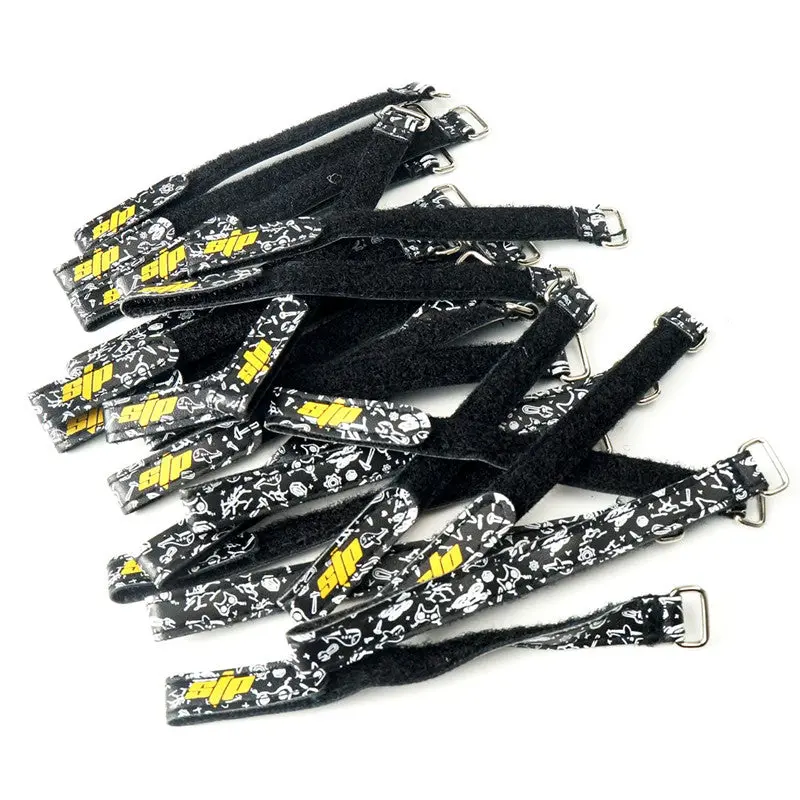 2Pcs Stp Fpv Strap Nylon Graffiti Battery Tie 155*10Mm Durable For Fpv Racing Rc Drone 1