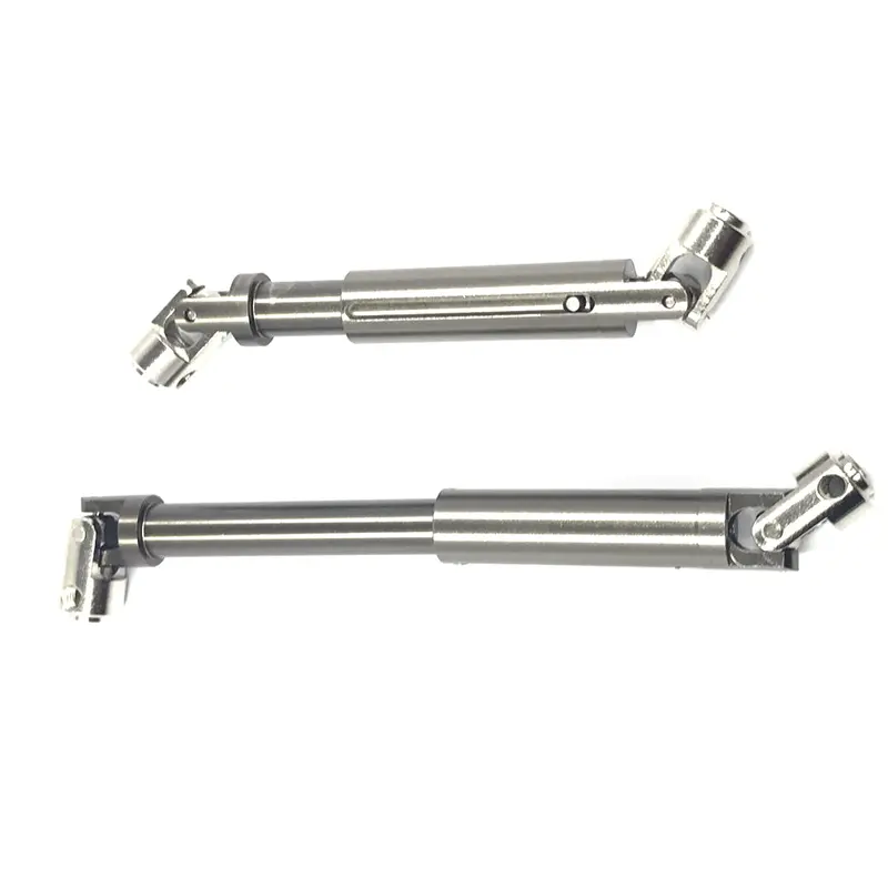 2Pcs Universal Metal 66-138Mm Drive Shaft For Axial Scx10 Electric 4Wd Rc Car 1