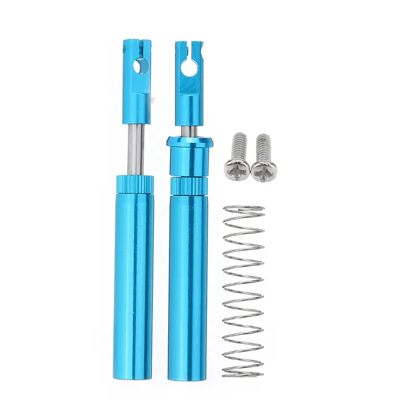 2Pcs Upgraded Metal Front Shock Absorber For X-Rider Flamingo 1/8 Rc Motorcycle Parts (001) 1