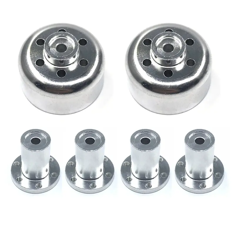 2Pcs Wpl Rc Car Wheel Front Connector+4 Rear Connector For B1 B16 B24 B36 C14 C24 1/16 Rc Car Parts 1