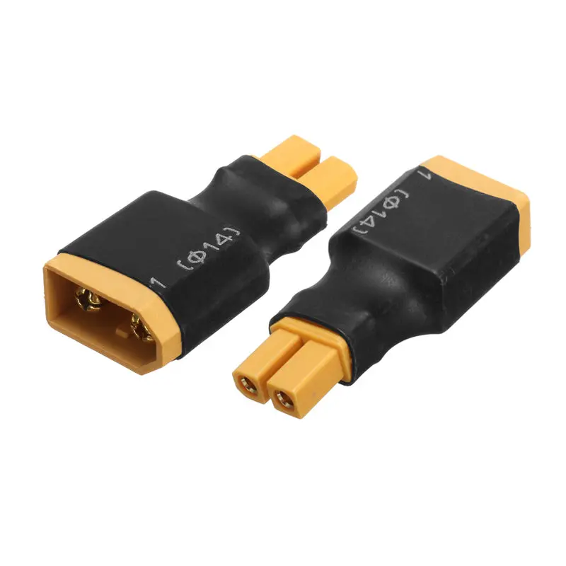 2Pcs Xt60 Male Plug To Xt30 Female Plug Adapter For Battery Connector 1