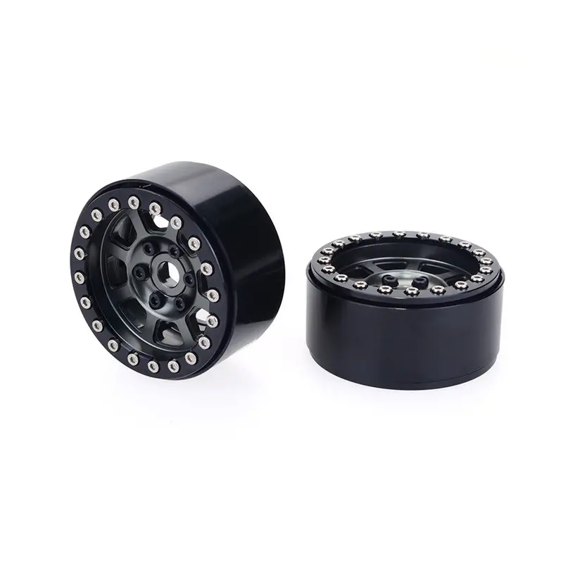 2Pcs Zd Racing 1.9 Inch Aluminum Alloy Wheel Hub For 1/10 Rc Car Crawler Axial Scx10 Scx10 Ii 90046 Trx4 D90 1