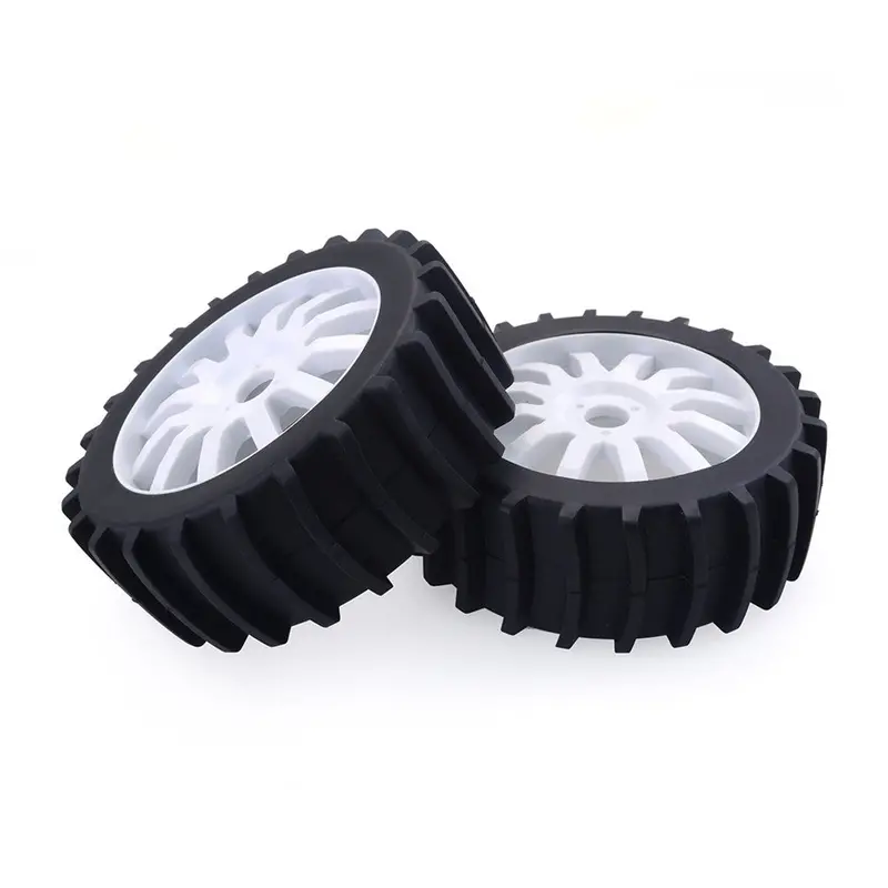 2Pcs Zd Racing Tires & Wheels For Redcat Hpi Hsp Kyosho Team Losi 1/8 Off-Road Buggy Rc Car Vehicles 1