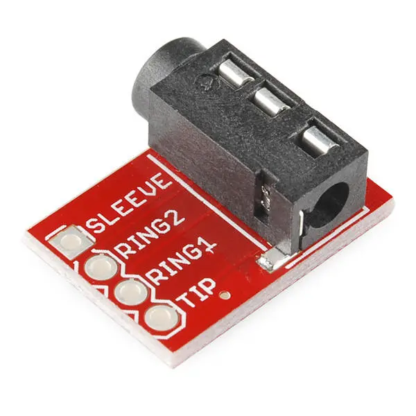 3.5Mm Audio Base Mp3 Stereo Headset Microphone Interface Module For Fpv Video Goggles 1