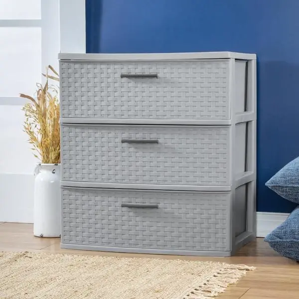 3 Drawer Weave Tower 2630 1