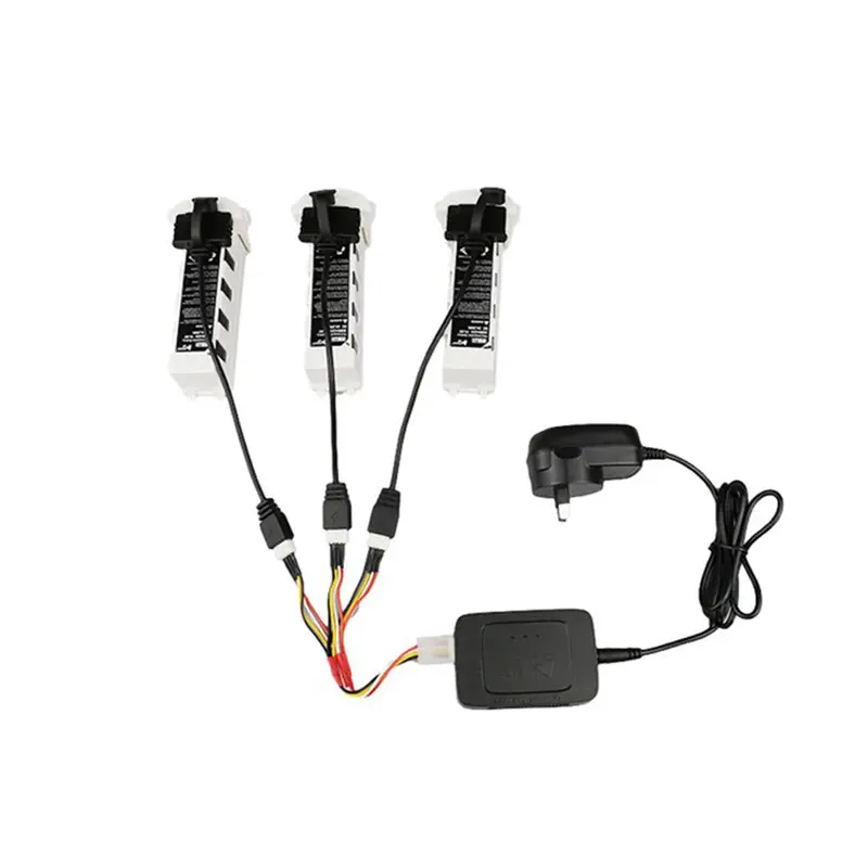 3-In-1 Battery Charging Cable Balance Battery Charge Cord Line Adapter For Hubsan Zino H117s Quadcopter Drone Original Battery 1