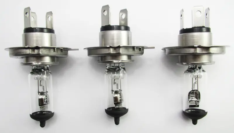 3 X H4 P43t 12V 35/35 Halogen Headlight Bulbs 1