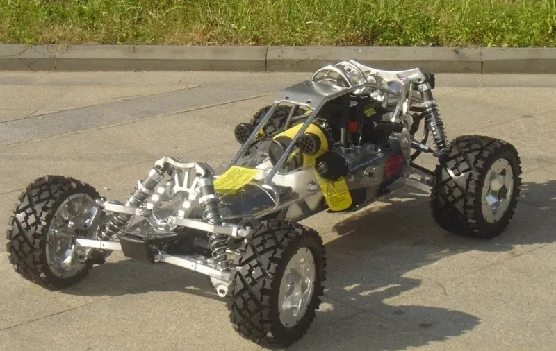 30.5Cc Metal Baja Sliver+2.4G Gt3b+Battery+Rechagre 1