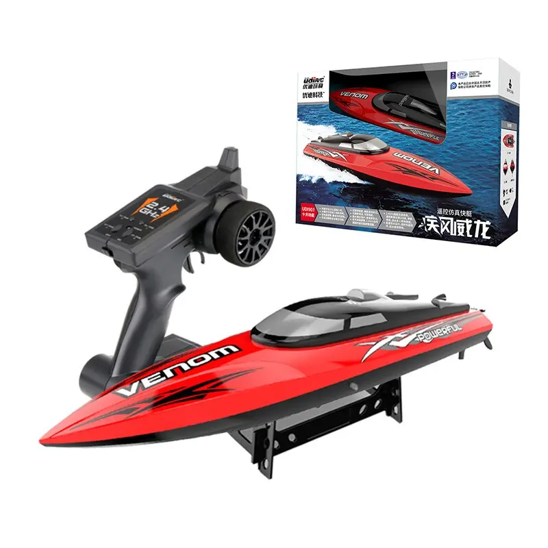 30Km/H High Speed Mini Rc Boat 2.4Ghz 4Ch Radio Remote Control Speedboat For Fishing Ship Bait Boat Electric Rc Toys For Gifts 1