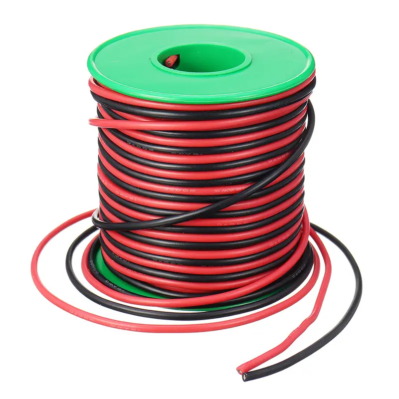 30M 18Awg Soft Silicone Line High Temperature Tinned Copper Flexible Cable Wire 1