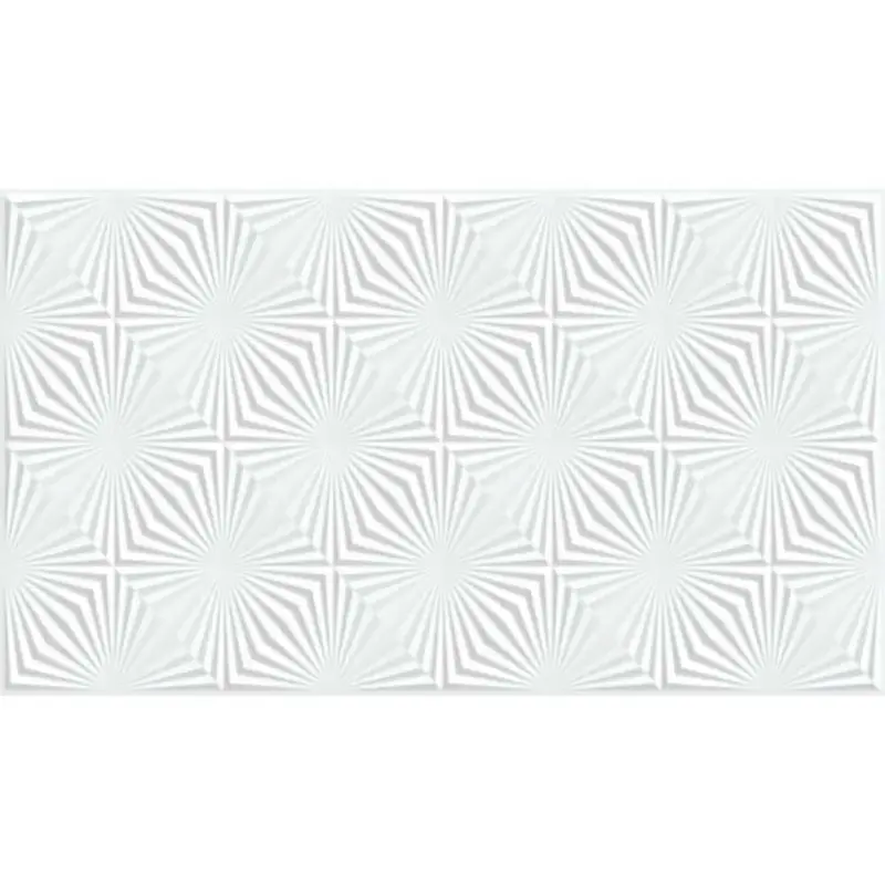31208 Lounge White Hd Ceramic Wall Tile 12" X 22" 1