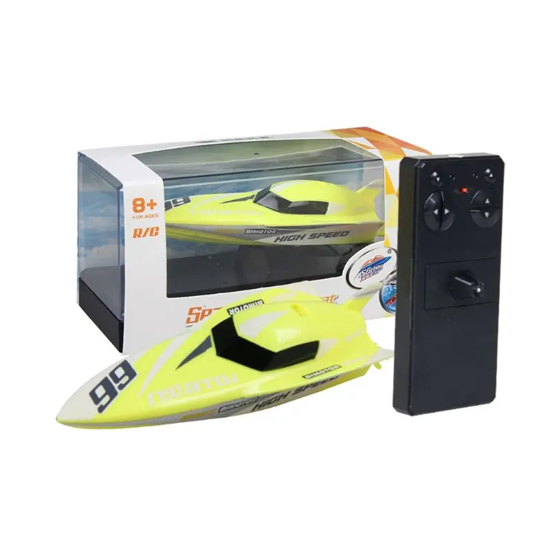 3312M Mini Speedboat Rowing Model 4Ch 2.4G 2.4V Rc Boat Toys For Children 1