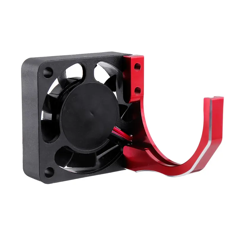 3650 540 Rc Car Motor 36Mm Metal Radiator And Cooling Fan For 1/10 Trx4 D90 Scx10 Rc Car 1