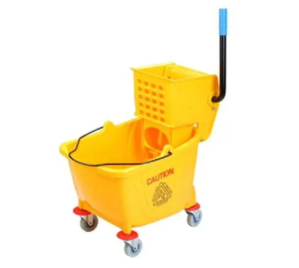 36L  Yellow Mop Wringer With Bucket 1